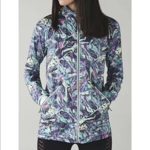 Lululemon Miss Misty Jacket II in Iridescent Multi Hooded Full Zip